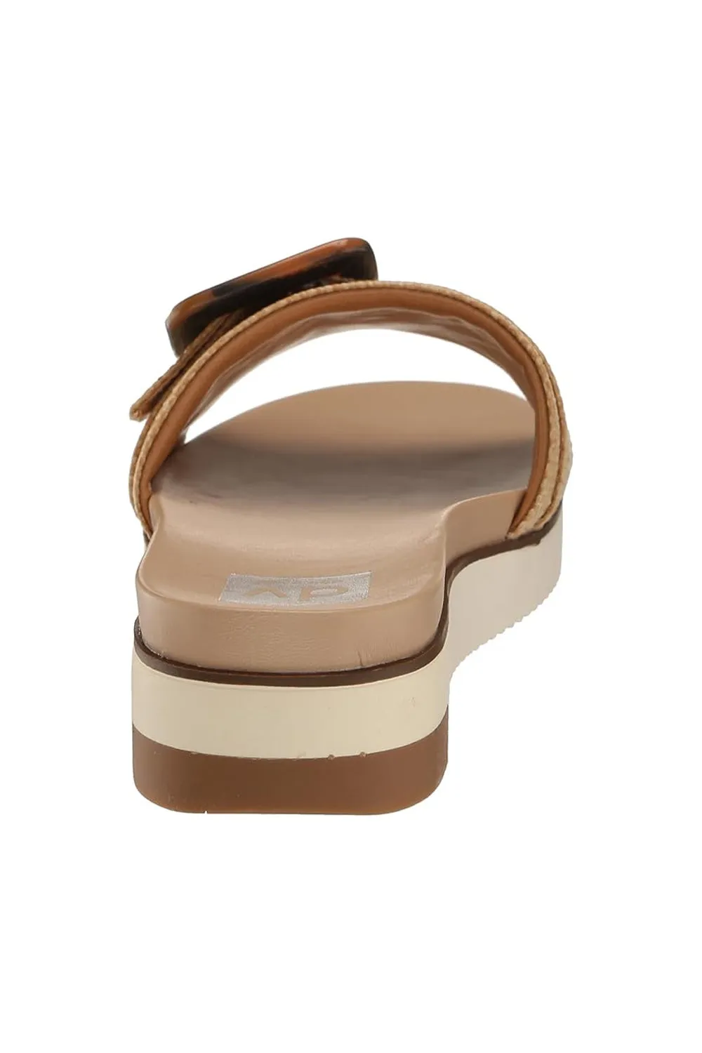 Dolce Vita Caster Raffia Slide Sandals for Women in Tan | CASTER-RAFFIA sold by Glik’s product image thumbnail 4