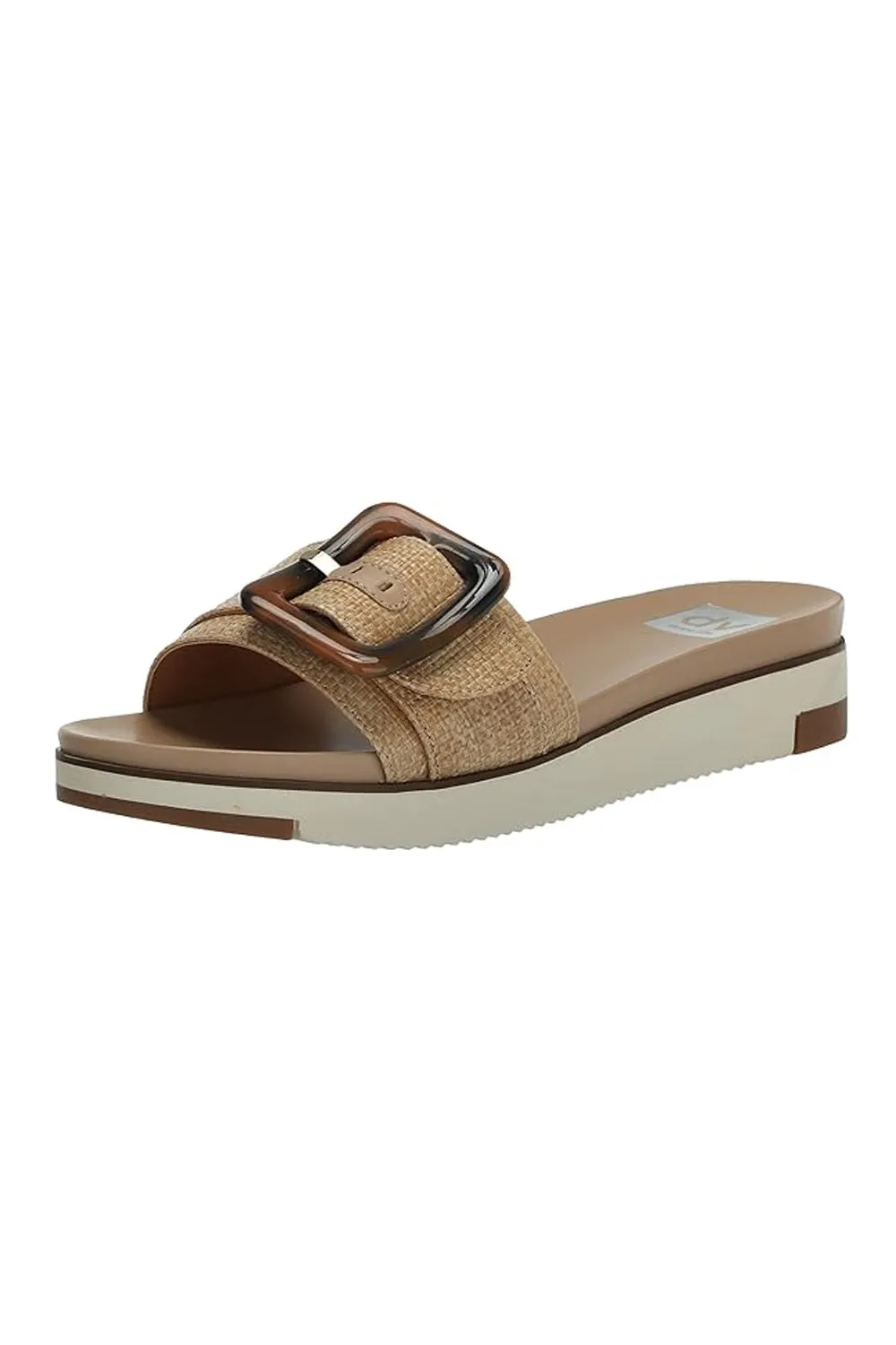 Dolce Vita Caster Raffia Slide Sandals for Women in Tan | CASTER-RAFFIA sold by Glik’s