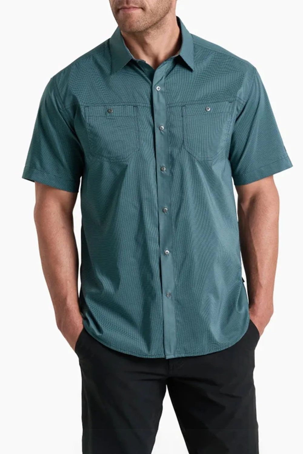 Kuhl Stealth Shirt for Men in Tidal Wave | 7453-TIDALWAVE sold by Glik’s