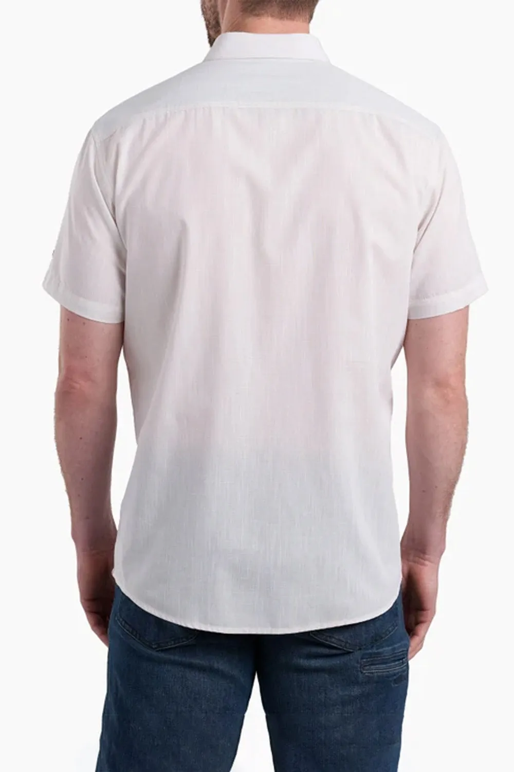 Kuhl Karib Stripe Shirt for Men in Sea Salt | 7460-SEAS sold by Glik’s product image thumbnail 2