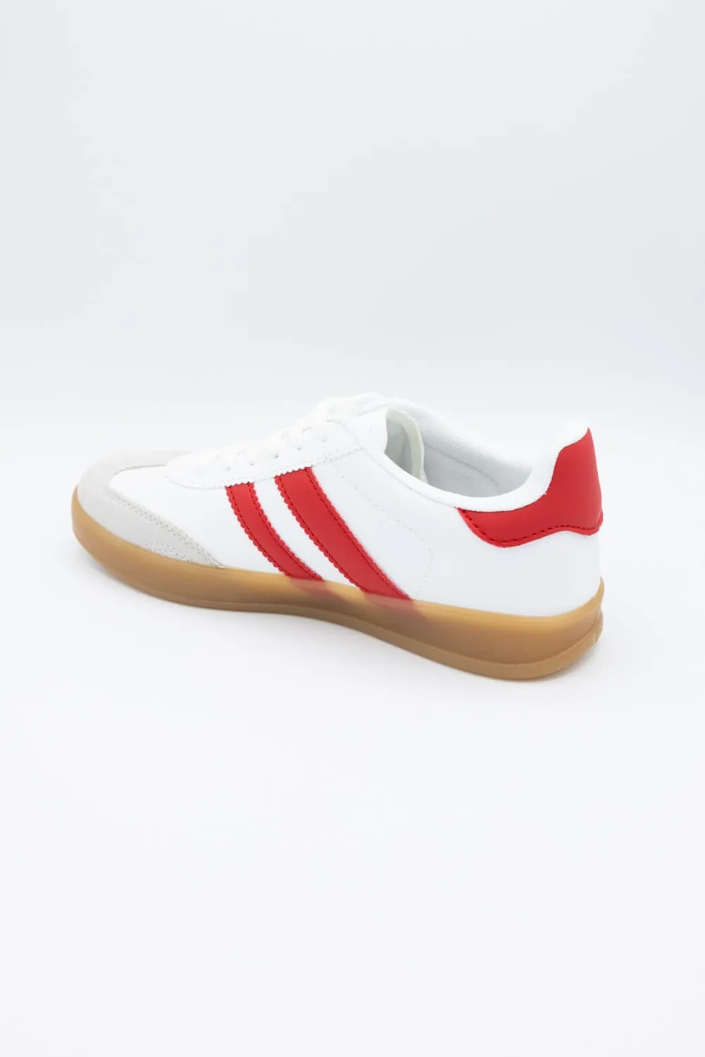 Deer Sneakers for Women in Red/White | FL-DEER-09-WHITE/RED sold by Glik’s product image thumbnail 4