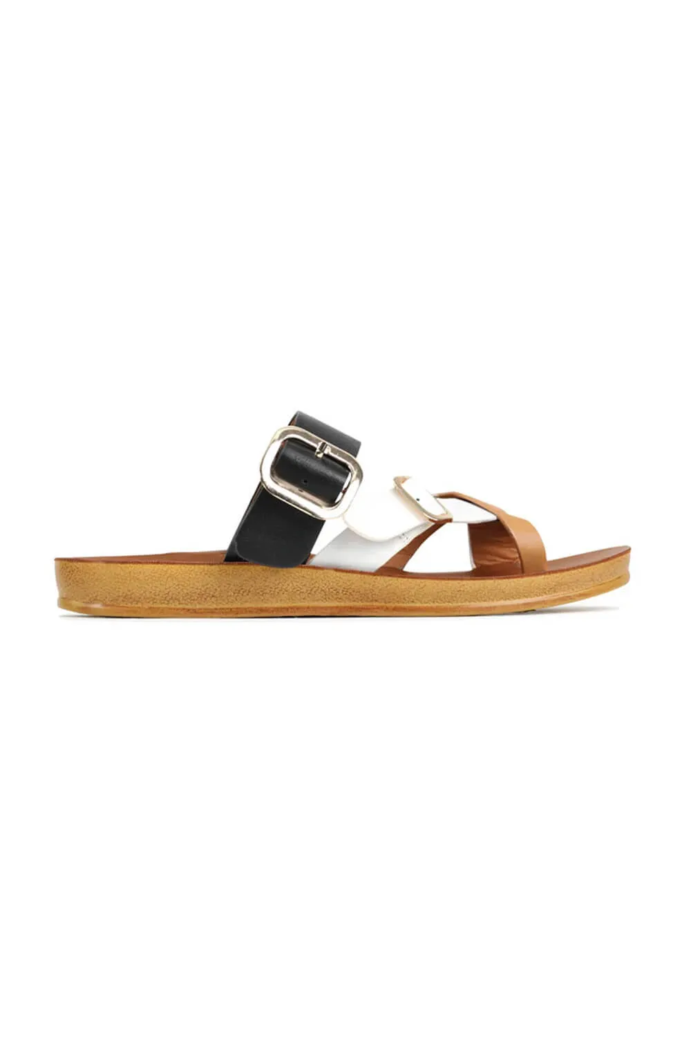 Los Cabos Dany Sandals for Women in Black Multi | L2506-011 sold by Glik’s product image thumbnail 3