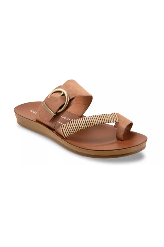 Los Cabos Bria Sandals for Women in Chocolate | L2305-236 sold by Glik’s