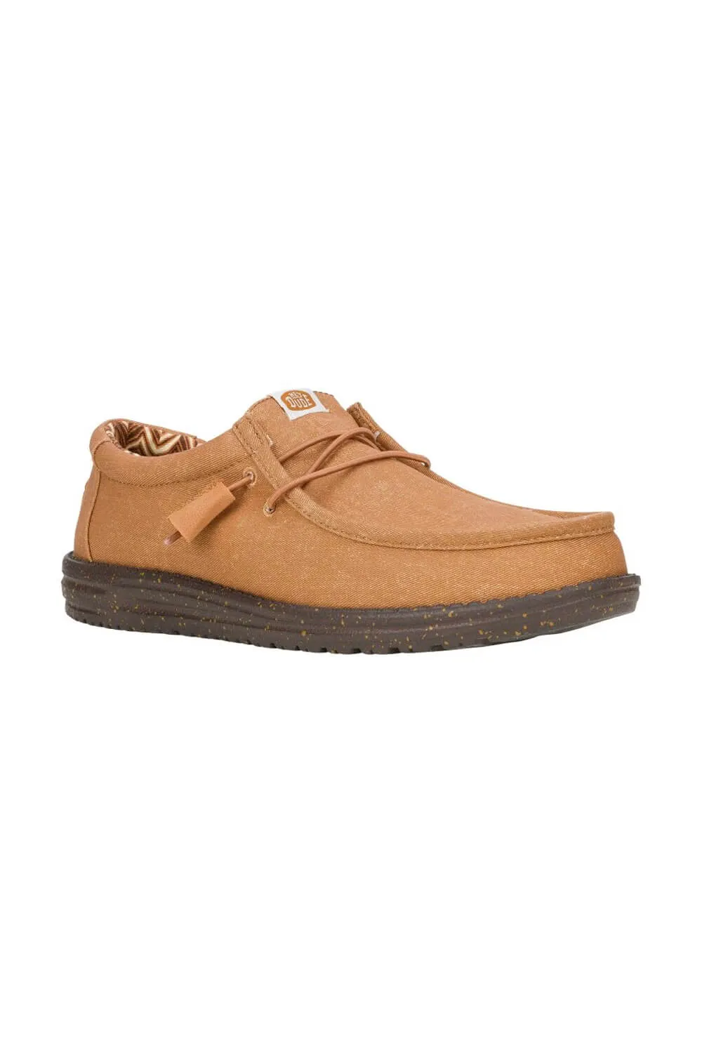 HEYDUDE Men’s Wally Stretch Shoes in Brown | 40700-2AH sold by Glik’s