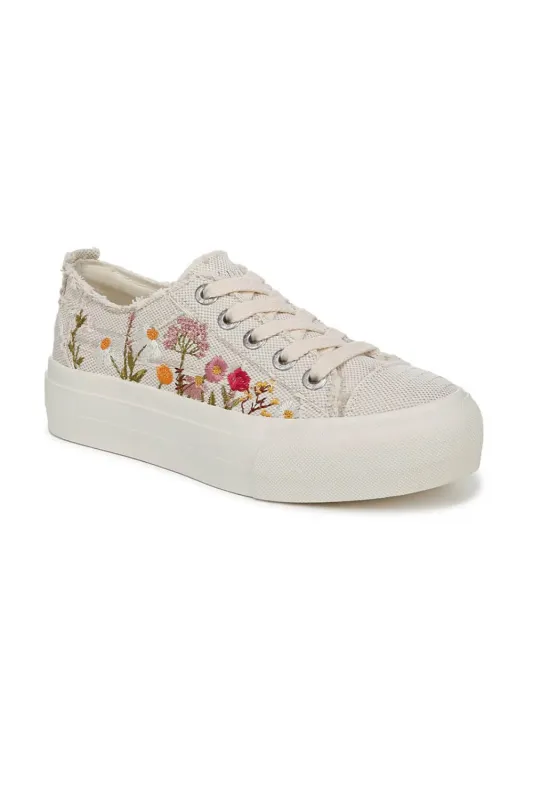 Blowfish Malibu Sadie-Sun Floral Sneakers for Women in Cream | J2107F2-101 sold by Glik’s