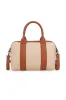 Tooled Barrel Satchel Crossbody Bag for Women in Tan | MW1313-9800-TN sold by Glik’s