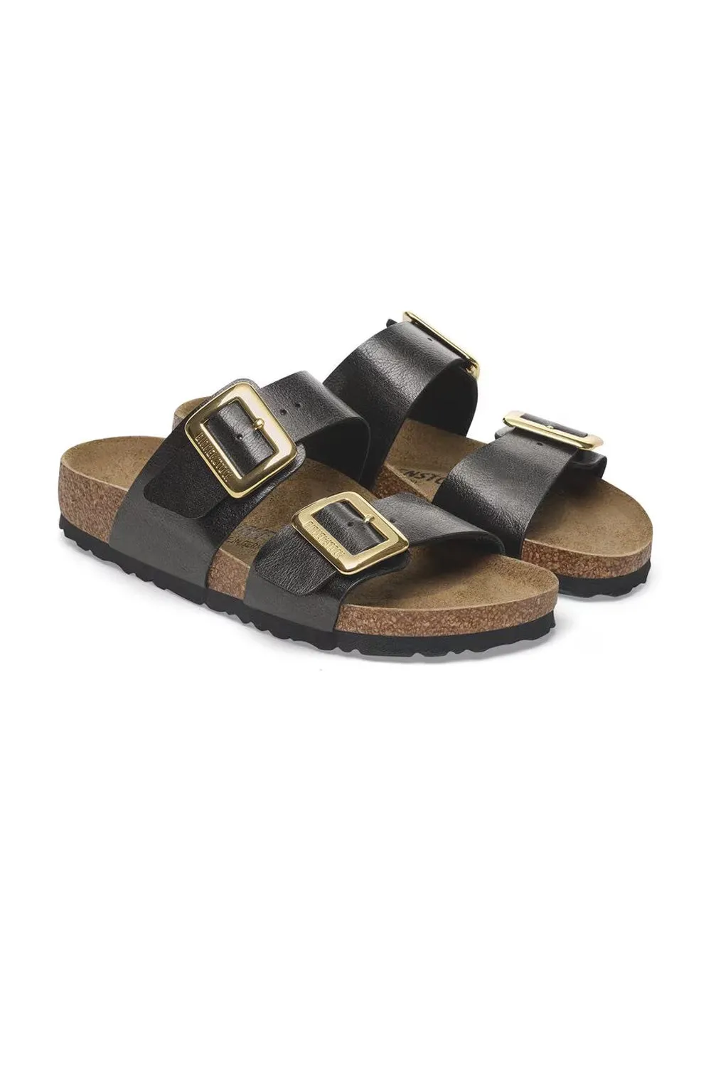 Birkenstock Sydney Luxe Buckle Birko-Flor Sandals for Women in Black | 1029457 sold by Glik’s product image thumbnail 2