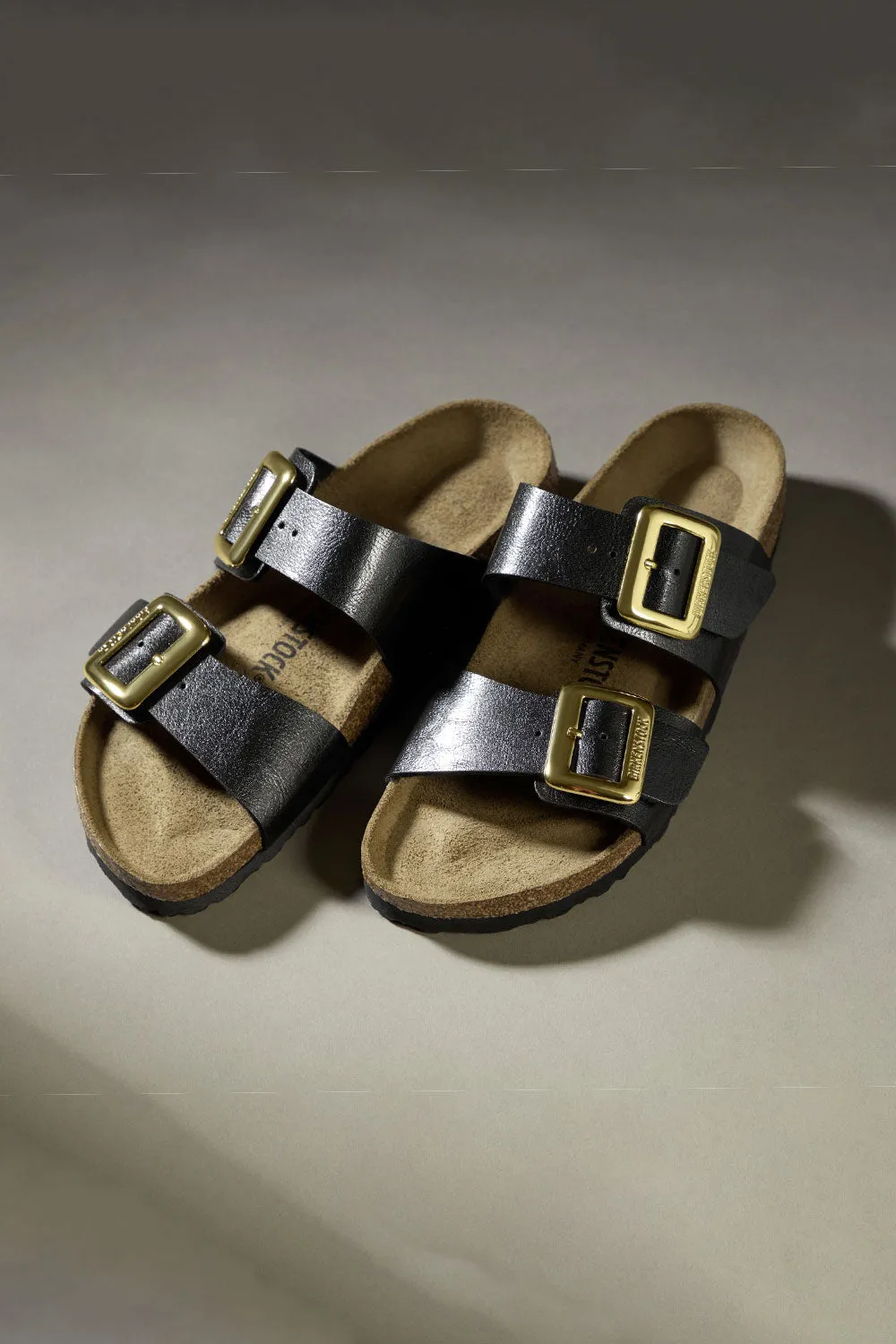 Birkenstock Sydney Luxe Buckle Birko-Flor Sandals for Women in Black | 1029457 sold by Glik’s product image thumbnail 3