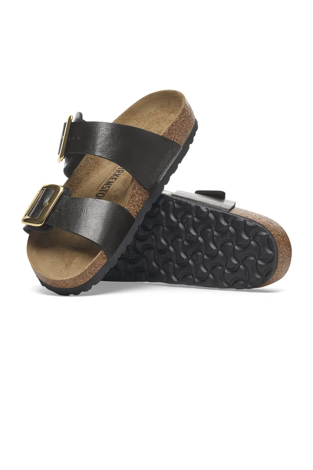 Birkenstock Sydney Luxe Buckle Birko-Flor Sandals for Women in Black | 1029457 sold by Glik’s product image thumbnail 4