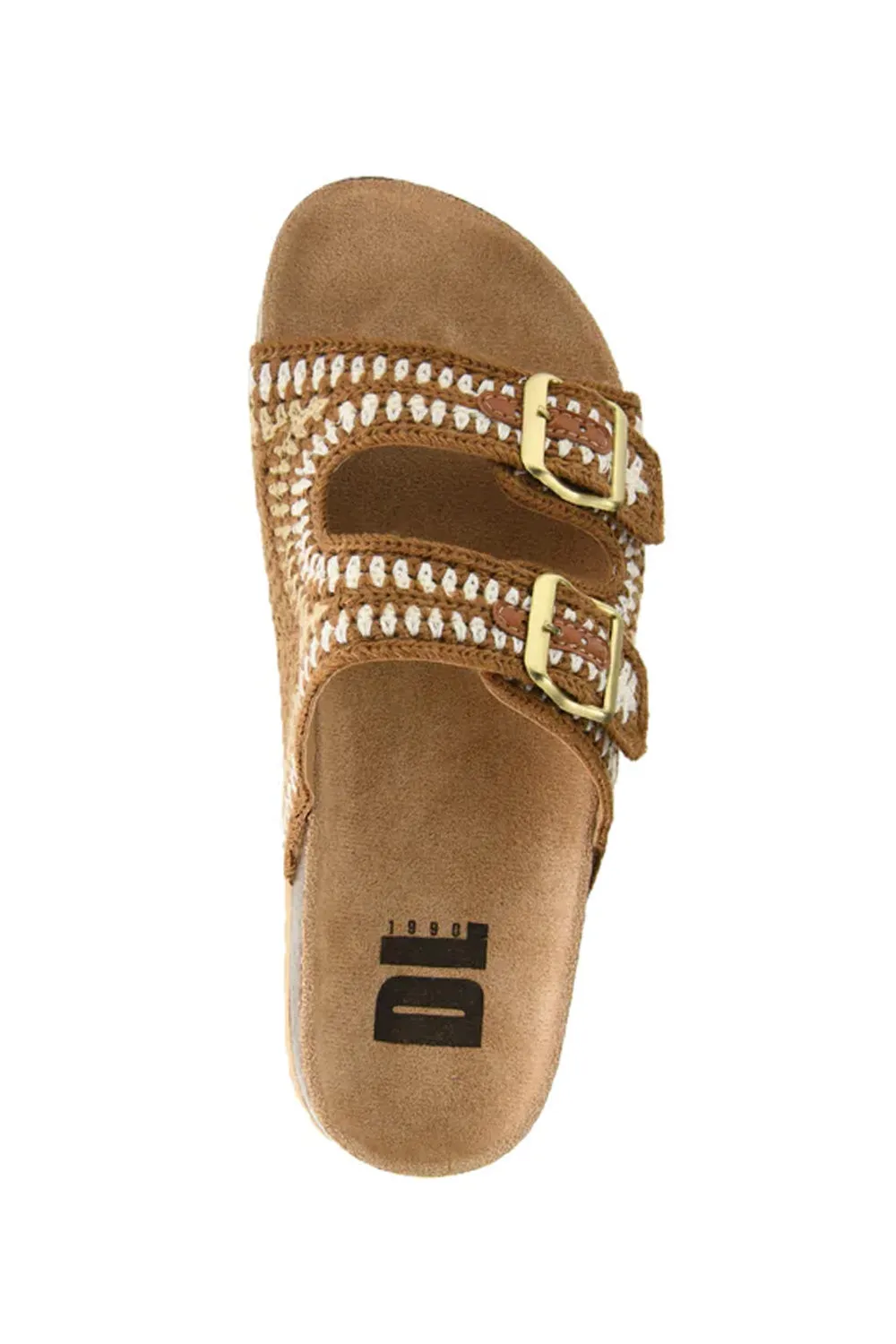 Dirty Laundry Tambour Palm Dream Crochet Sandals for Women in Brown | TZR-028 BROWN sold by Glik’s product image thumbnail 4