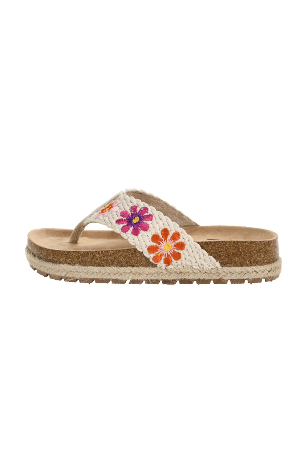 Dirty Laundry Tigerlily Sanora Crochet Platform Flip Flops for Women in Natural | TOWW-022 NATURAL sold by Glik’s product image thumbnail 5