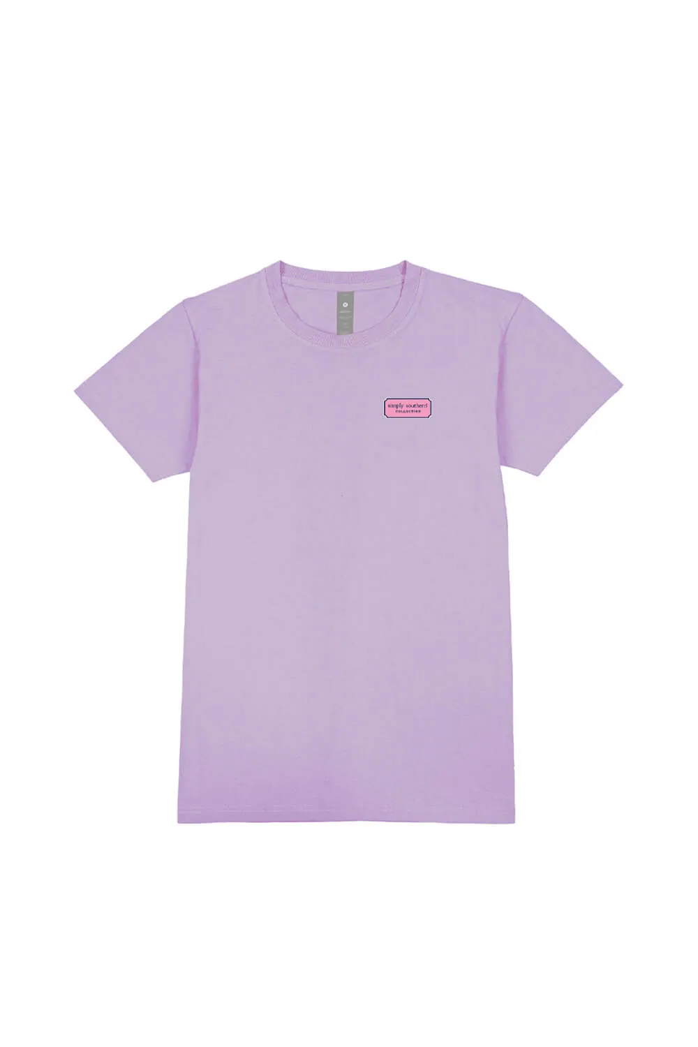 Simply Southern Youth Best Shot T-Shirt for Girls in Lilac | YTH-SS-BEARBALL-LILAC sold by Glik’s product image thumbnail 2