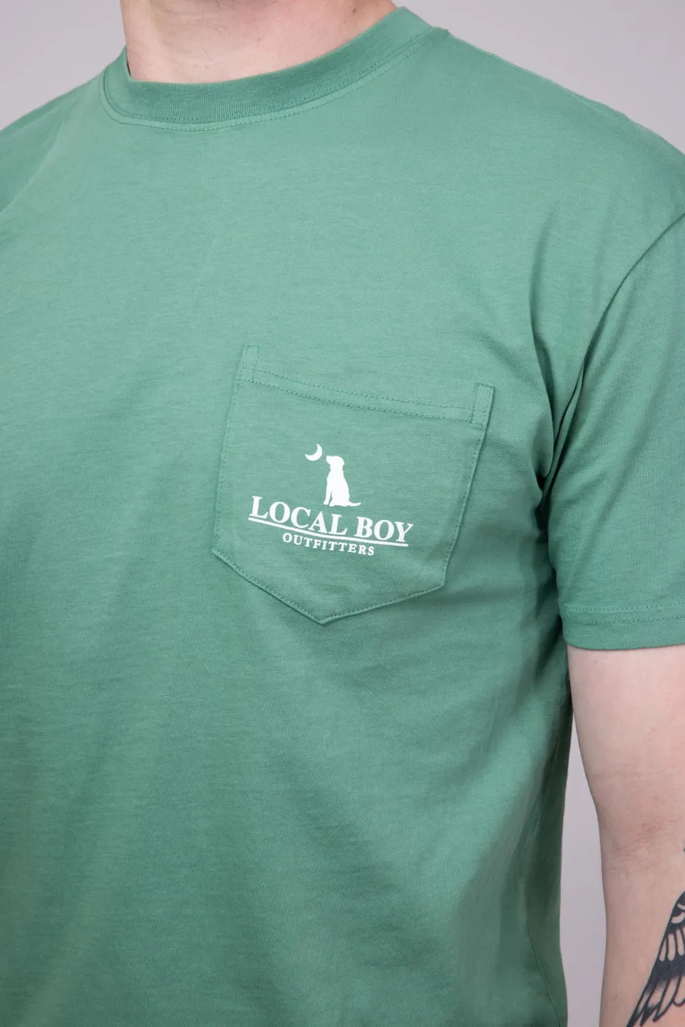 Local Boy Fairway T-Shirt for Men in Light Green | L1000576-LTGREEN sold by Glik’s product image thumbnail 3
