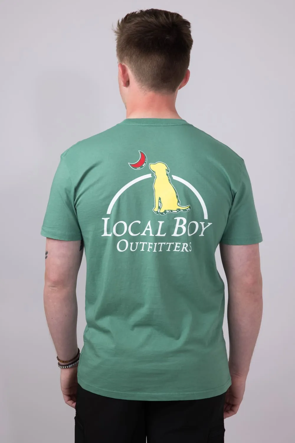 Local Boy Fairway T-Shirt for Men in Light Green | L1000576-LTGREEN sold by Glik’s