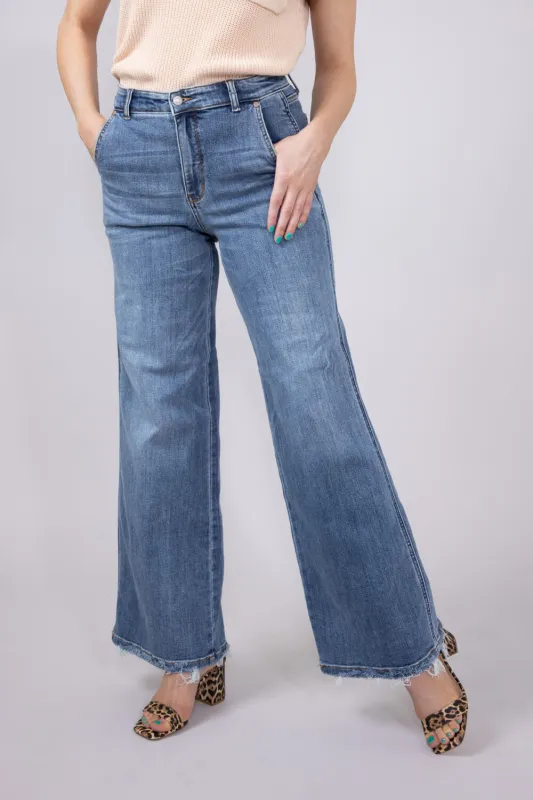 Judy Blue High-Rise Retro Wide Leg Jeans for Women | 82648REG sold by Glik’s