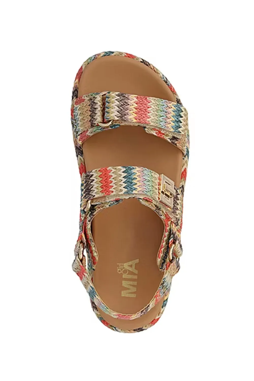MIA Girl Ryann Woven Sandals for Women in Multi | GS1461808MG-MULTI sold by Glik’s product image thumbnail 3