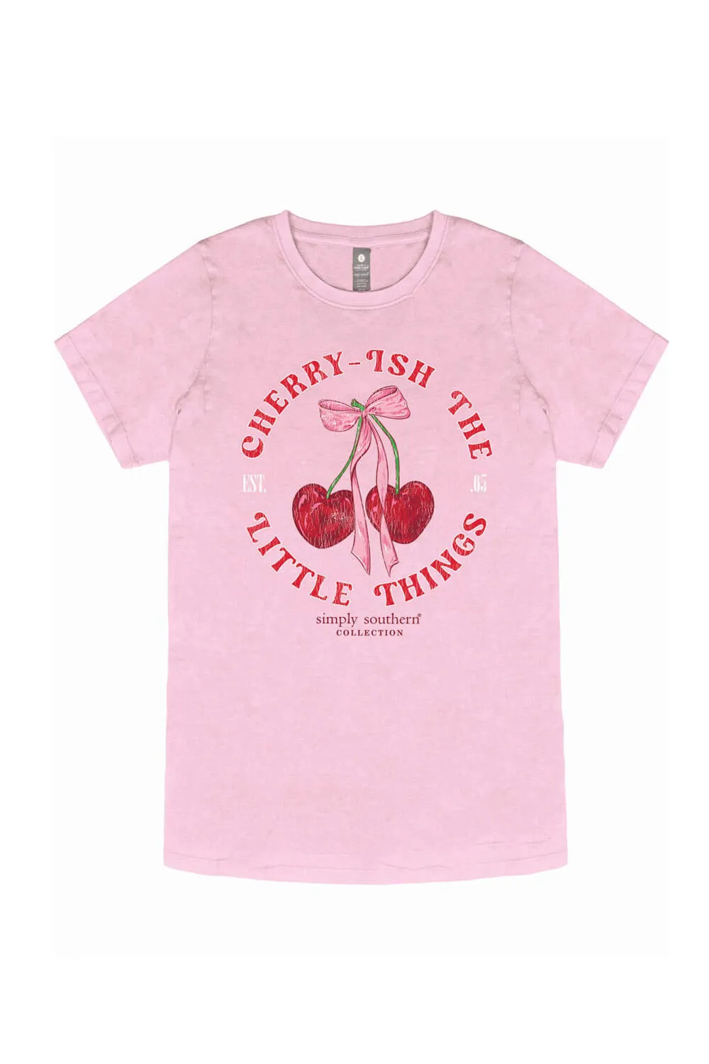 Simply Southern Plus Size Cherry-Ish T-Shirt for Women in Pink | EXT-SS-CHERRYISH-WSHPNK sold by Glik’s