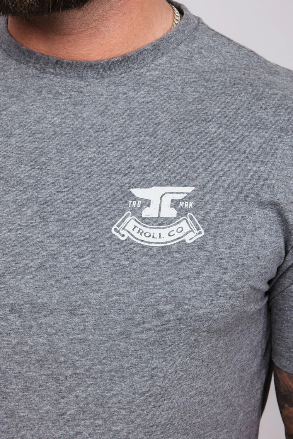 Troll Co Haggler T-Shirt for Men in Charcoal | TC2248-CHAR sold by Glik’s product image thumbnail 3