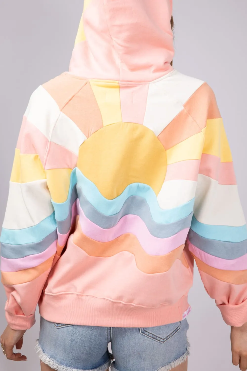 Simply Southern Patched Sun Hoodie for Women in Multi | PP-0125-HD-PATCH-SUN sold by Glik’s product image thumbnail 3