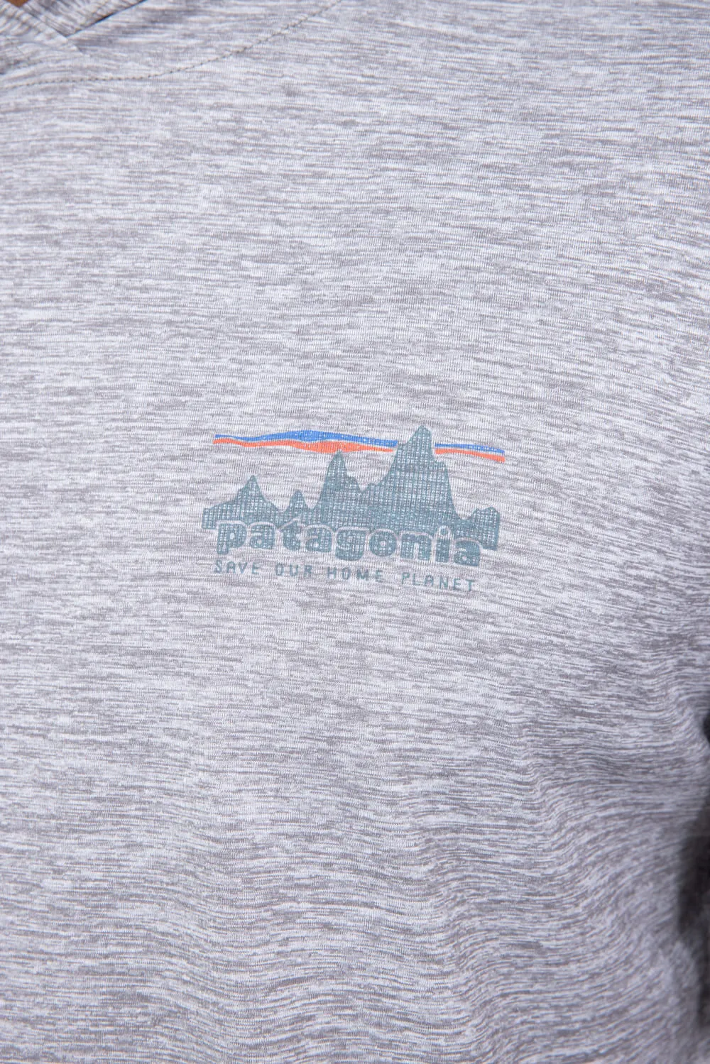 Patagonia Men’s Capeliene Cool Daily Graphic Hooded T-Shirt for Men in Feather Grey | 45325-SKFE sold by Glik’s product image thumbnail 3