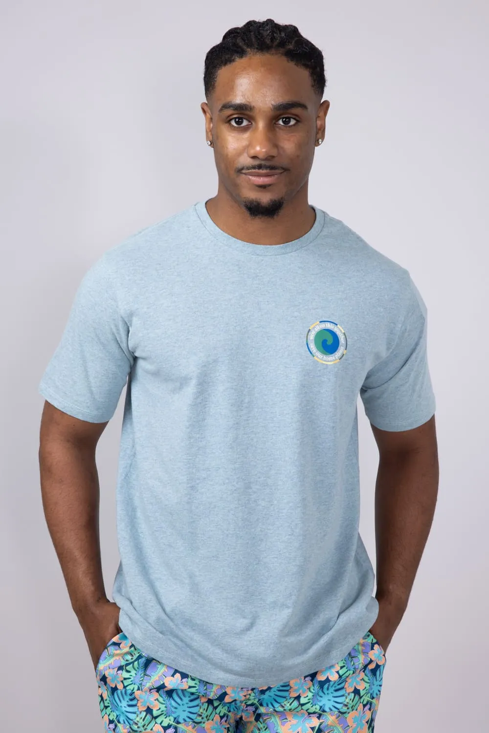Patagonia Men’s Unity Fitz Responsibili-tee T-Shirt in Thermal Blue | 37768-TMBL sold by Glik’s product image thumbnail 2