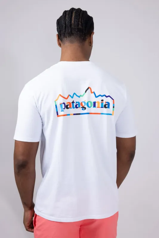 Patagonia Men’s Unity Fitz Responsibili-tee T-Shirt in White | 37768-WHI sold by Glik’s