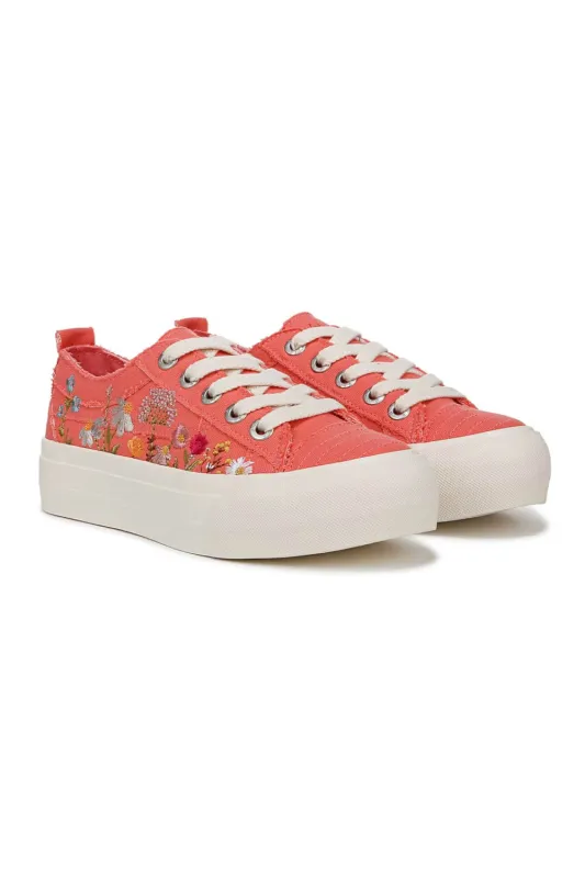 Blowfish Malibu Sadie-Sun Floral Sneakers for Women in Pink | J2107F6650 sold by Glik’s