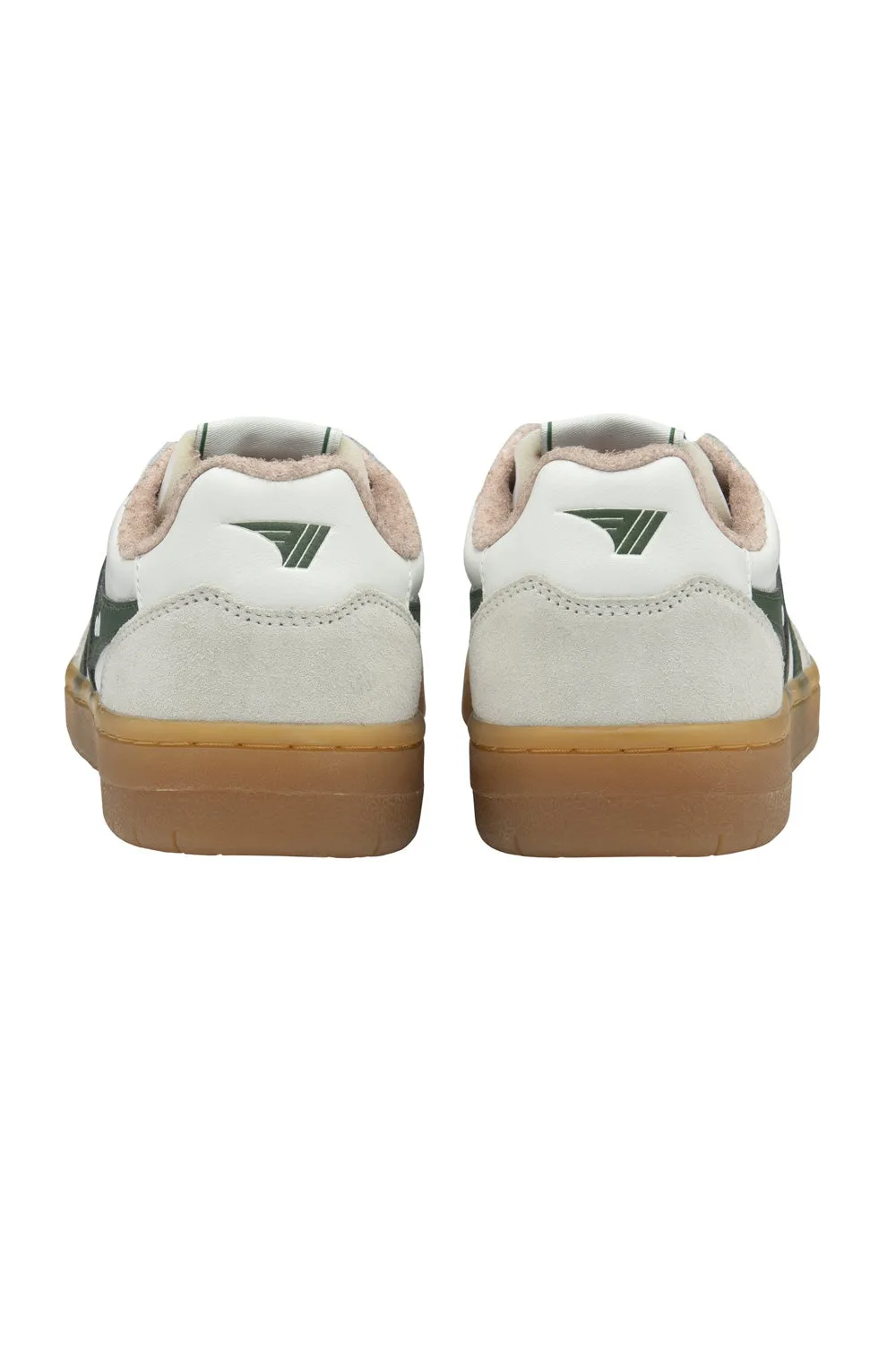 Gola Eagle '86 Sneakers for Women in White/Evergreen | CLB572-WN sold by Glik’s product image thumbnail 5