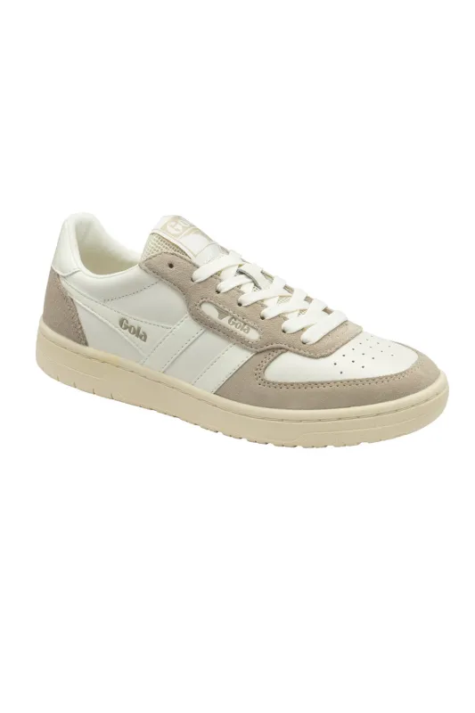 Gola Classics Hawk '89 Sneakers for Women in Bone/Off White | CLB760-WF sold by Glik’s