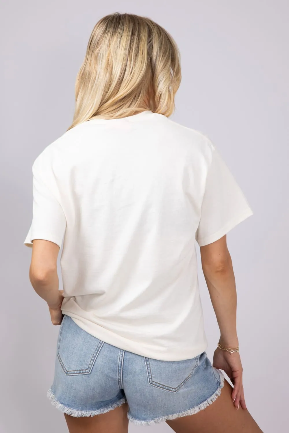 Sardines Girlie Oversized T-Shirt for Women in Ivory | 32911X-OTS-IVORY sold by Glik’s product image thumbnail 2