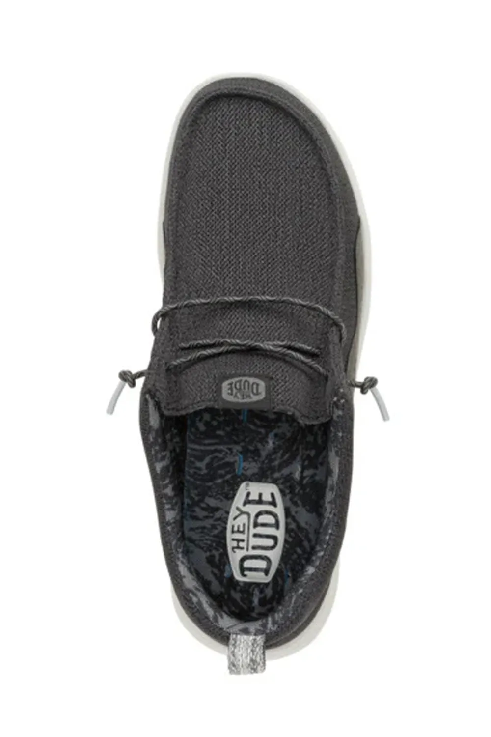 HEYDUDE Men’s Wally Hey2O Mesh Shoes in Black/Grey | 43145-0NU sold by Glik’s product image thumbnail 3