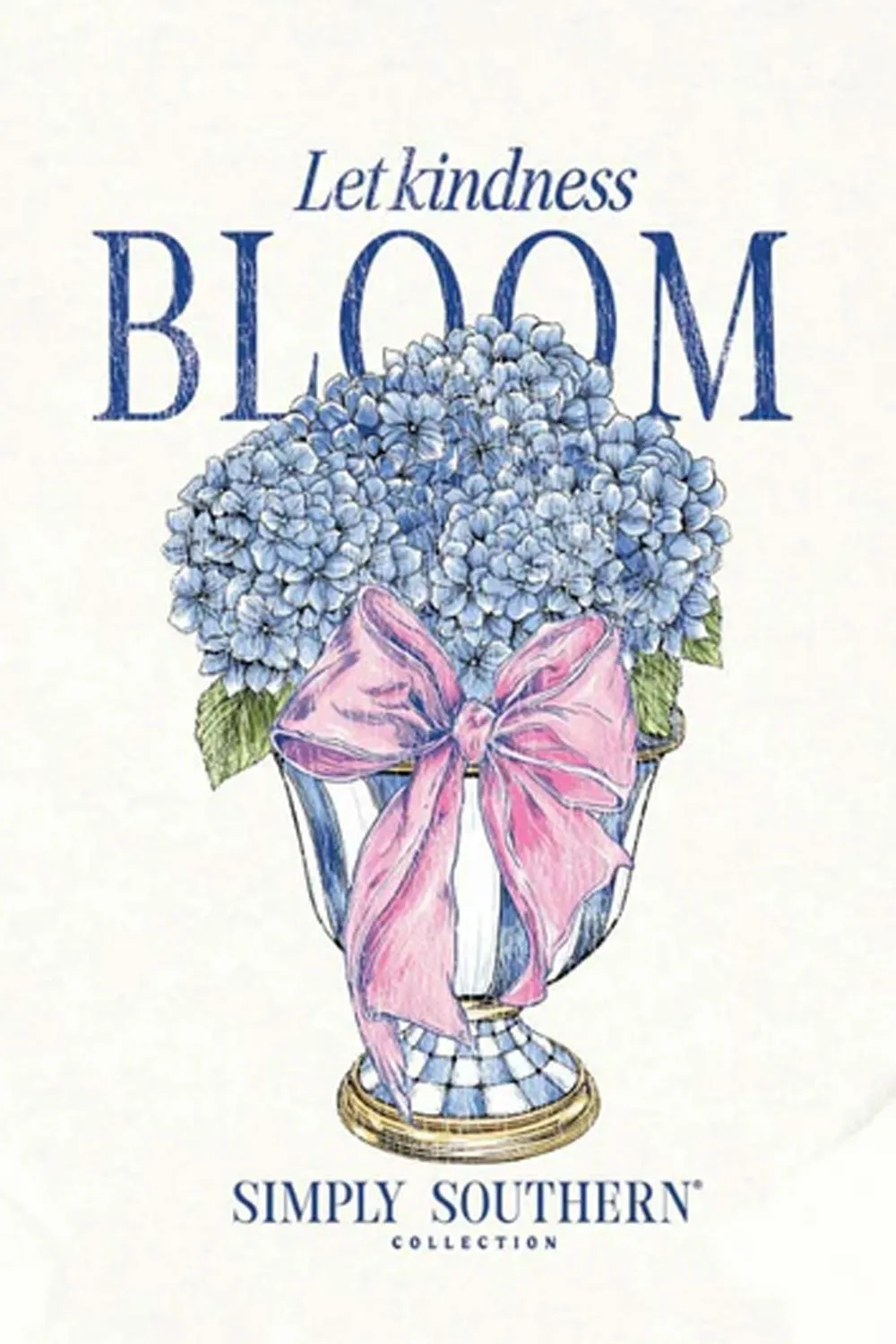 Simply Southern Youth Bloom Fleece Sweatshirt for Girls in White | YTH-CREW-BLOOM-WHITE sold by Glik’s product image thumbnail 2