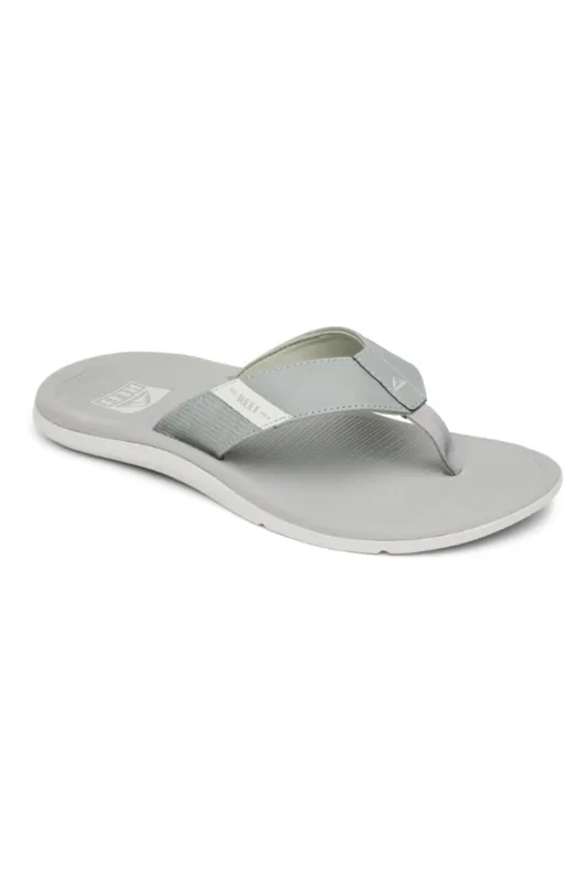 Reef Santa Ana Flip Flops for Men in Light Grey | CJ6602 made by Reef