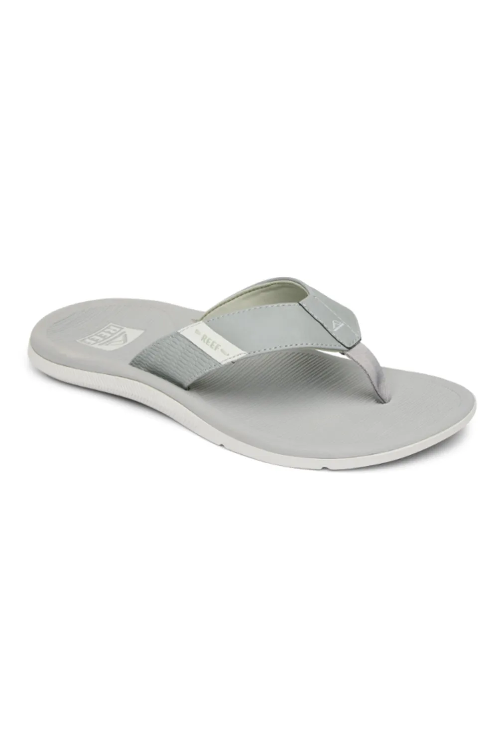 Reef Santa Ana Flip Flops for Men in Light Grey | CJ6602 sold by Glik’s