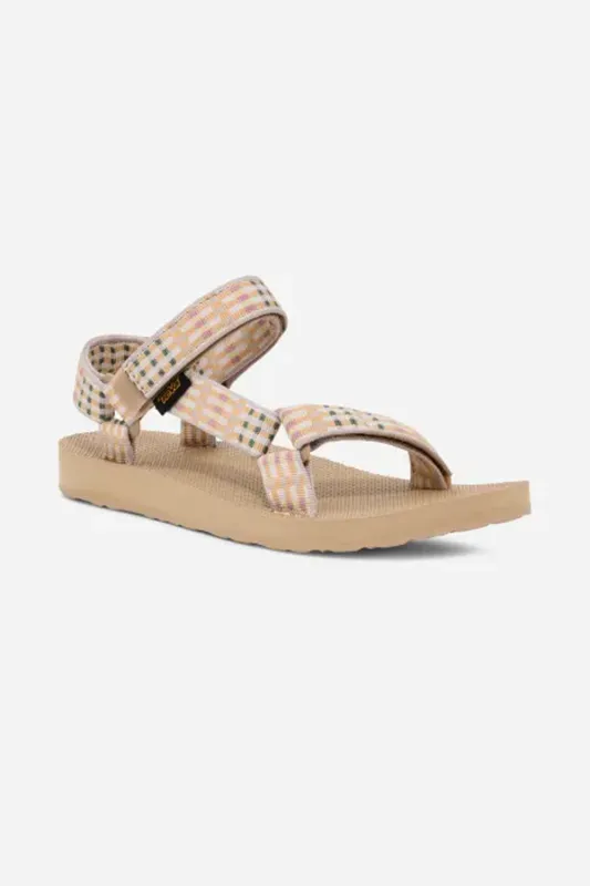 Teva Original Universal Sandals for Women in Checker Taupe | 1003987-MRNC sold by Glik’s