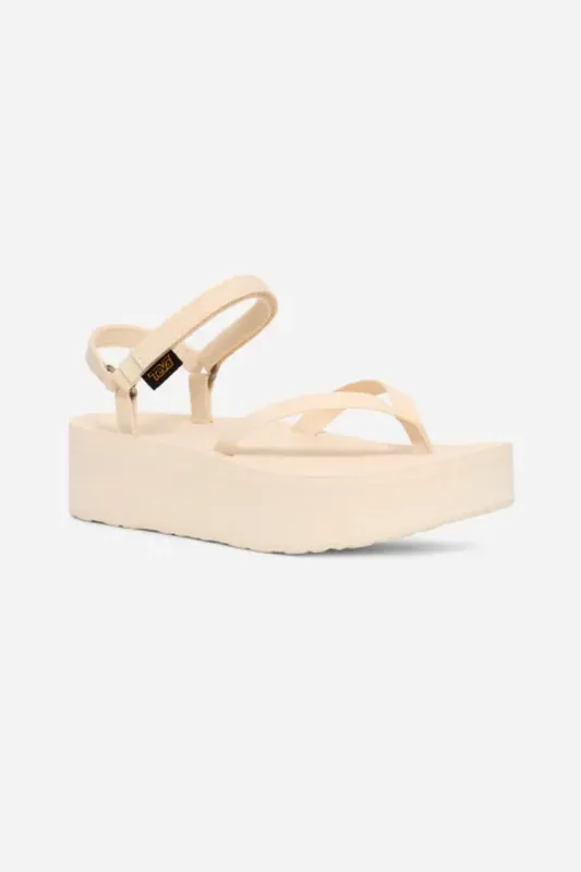 Teva Flatform Slim Sandals for Women in White | 1164630-CCN sold by Glik’s