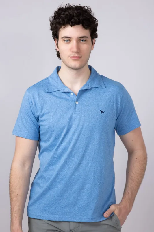 Simply Southern Polo Shirt for Men in Blue | 0125-MN-POLO-BLUE sold by Glik’s