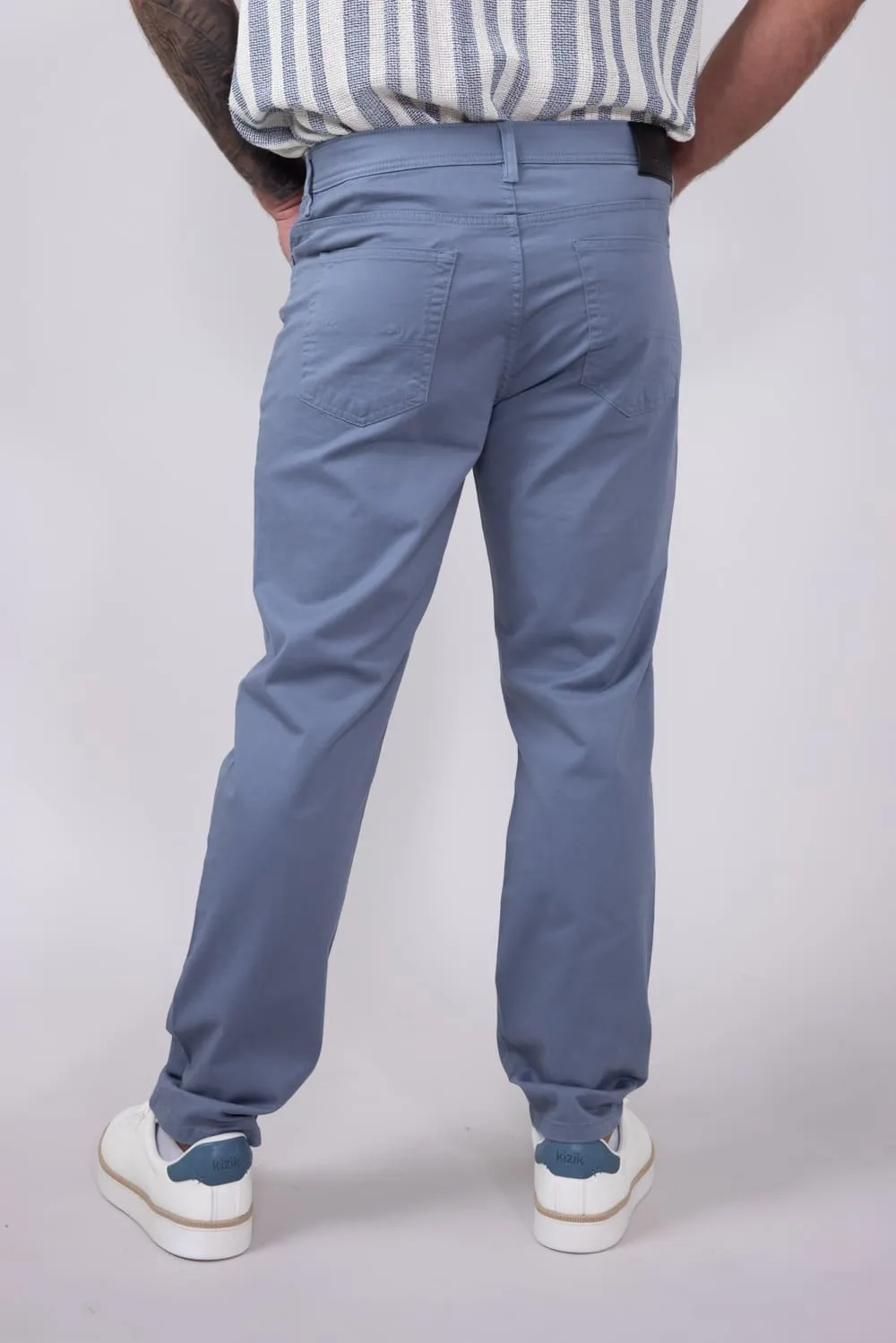 Copper & Oak Leader Chino Pants for Men in River Blue | K5S817-420-RIVERBLUE sold by Glik’s product image thumbnail 5