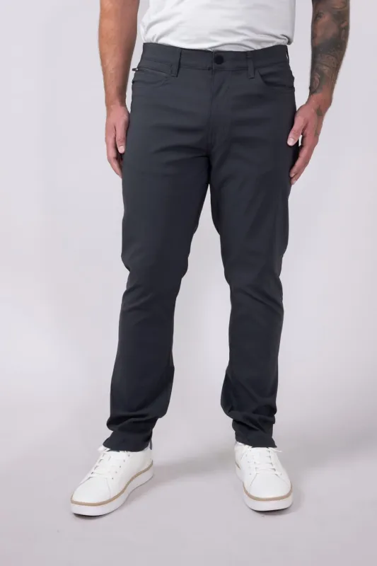 Copper & Oak Faille 5 Pocket Pants for Men in Iron | K5S901-066-IRON sold by Glik’s