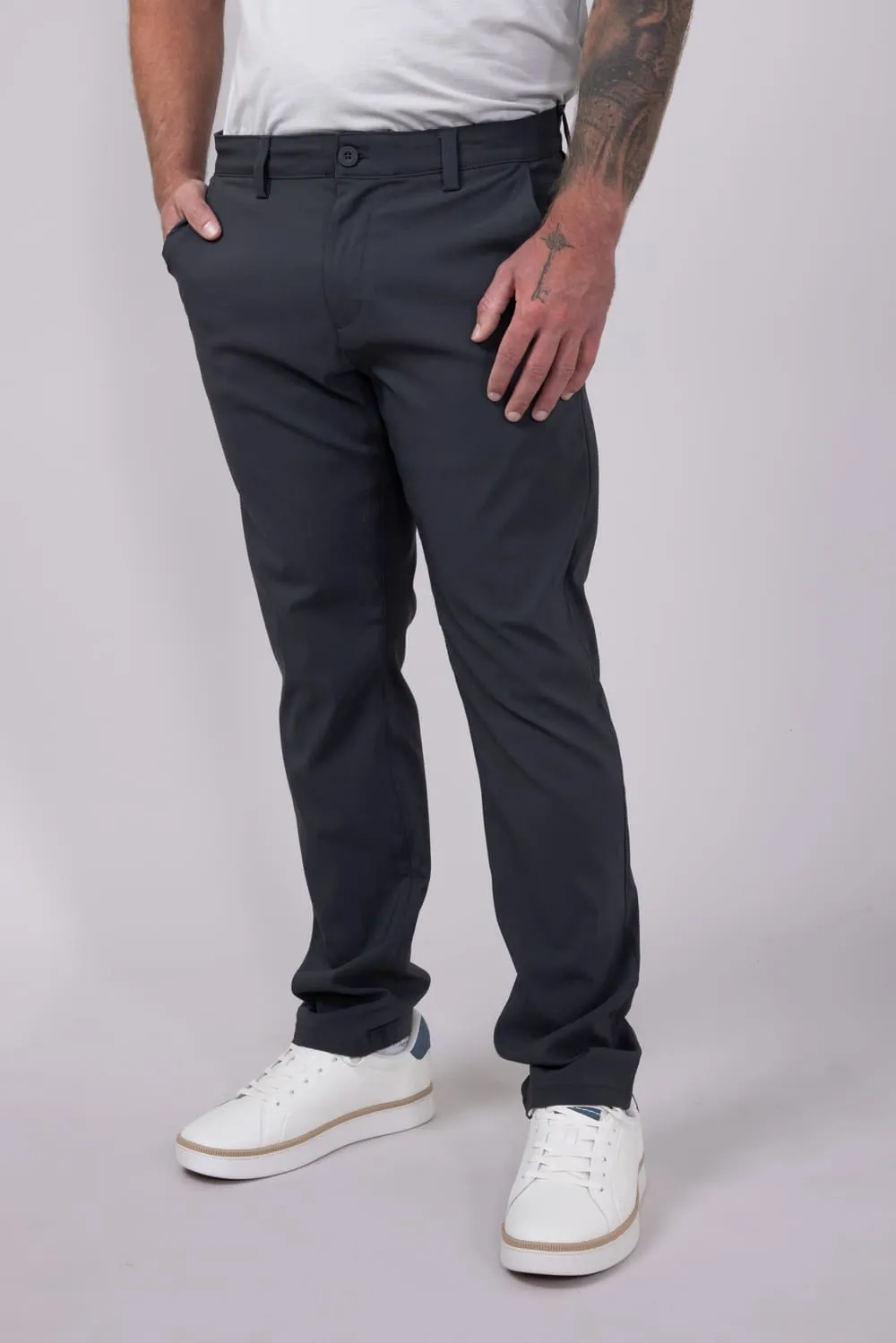 Copper & Oak Faille Trouser Pants for Men in Forged Iron | K5S254-066-IRON sold by Glik’s product image thumbnail 2