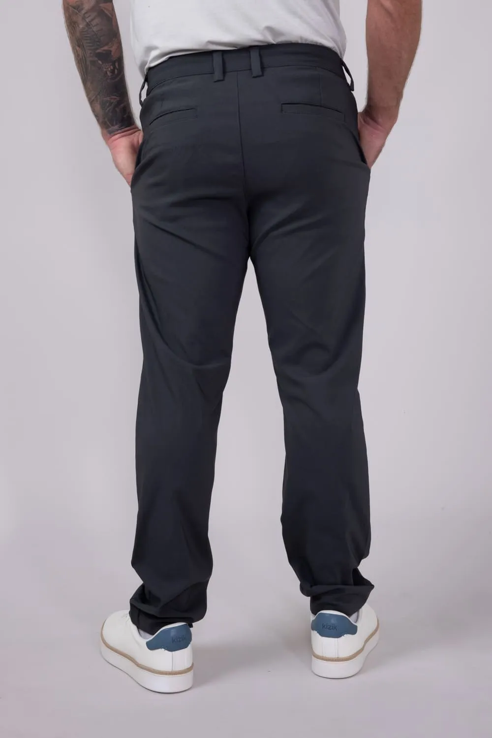 Copper & Oak Faille Trouser Pants for Men in Forged Iron | K5S254-066-IRON sold by Glik’s product image thumbnail 3