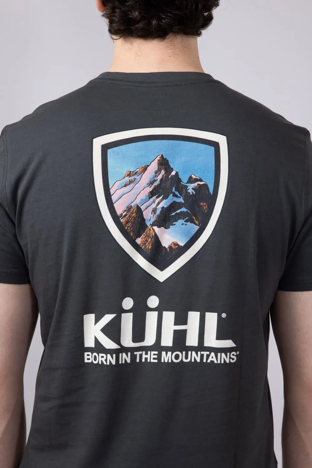 Kuhl Mountain T-Shirt for Men in Carbon Grey | 7456-CARBON sold by Glik’s product image thumbnail 5