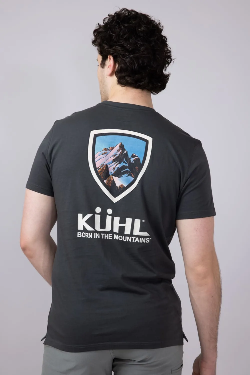 Kuhl Mountain T-Shirt for Men in Carbon Grey | 7456-CARBON sold by Glik’s