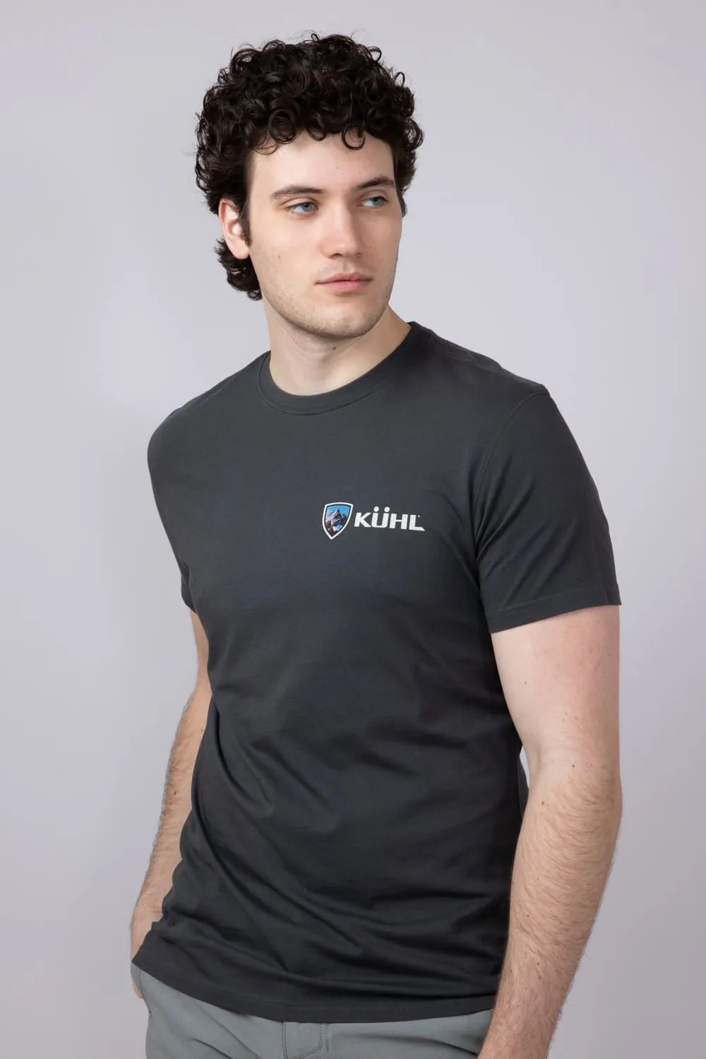 Kuhl Mountain T-Shirt for Men in Carbon Grey | 7456-CARBON sold by Glik’s product image thumbnail 2