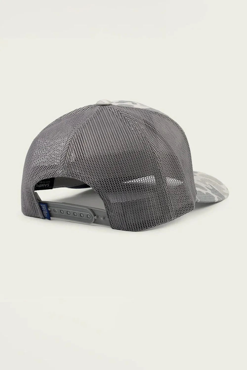 Marsh Wear Camo Script Trucker Hat for Men in Grey | MWC1054-STN-STONE sold by Glik’s product image thumbnail 2