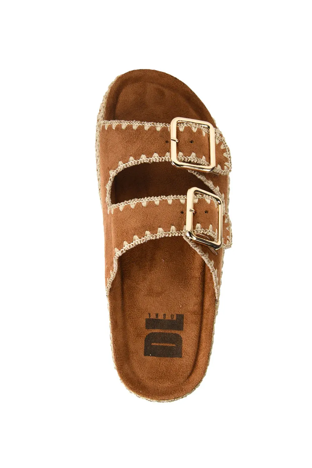 Dirty Laundry Cubana Suede Platform Sandals for Women in Brown | CQW-001 BROWN sold by Glik’s product image thumbnail 4
