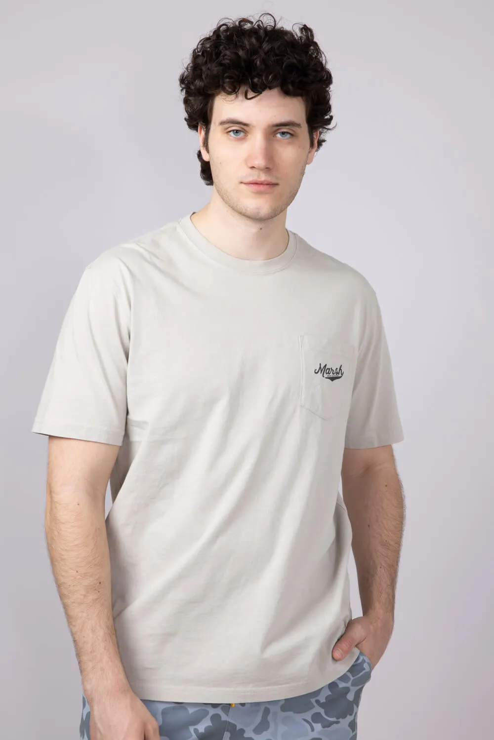 Marsh Wear Base T-Shirt for Men in Stone | MWT1075-STN sold by Glik’s product image thumbnail 2