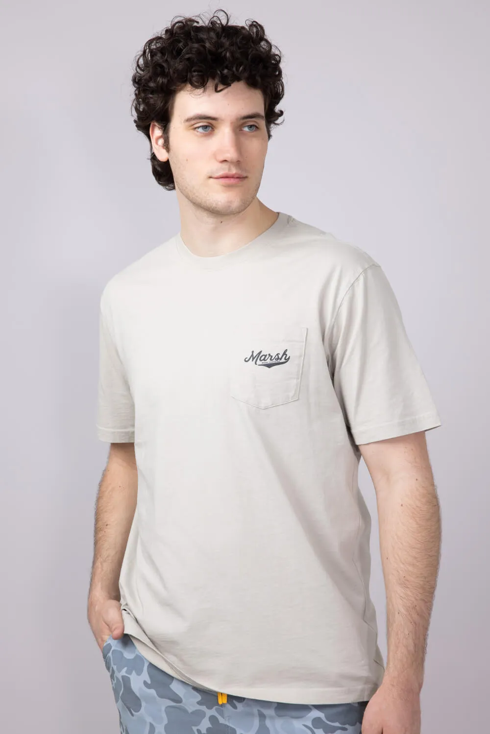 Marsh Wear Base T-Shirt for Men in Stone | MWT1075-STN sold by Glik’s product image thumbnail 4
