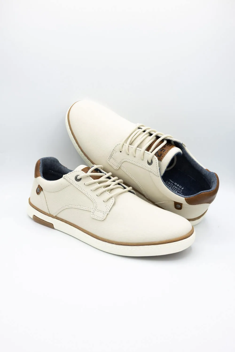 B52 by Bullboxer Augusta Sneakers for Men in White | 940-A2-8036A-WHITE sold by Glik’s product image thumbnail 4