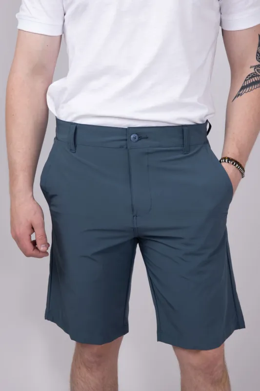 1897 Original Premier Hybrid Shorts for Men in Blue | XR9820-GL-BLUE sold by Glik’s